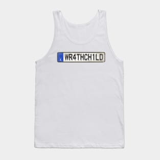 Wrathchild - License Plate Tank Top